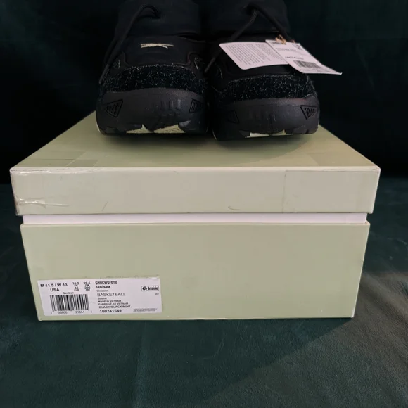 Reebok Black and Gray Athletic Shoes